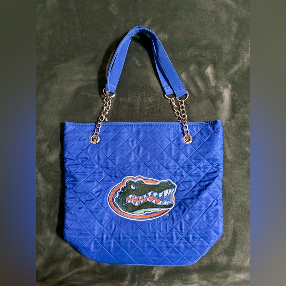Florida Gators quilted tote